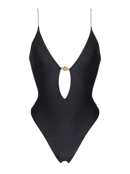 Black Jaguar One Piece Swimsuit