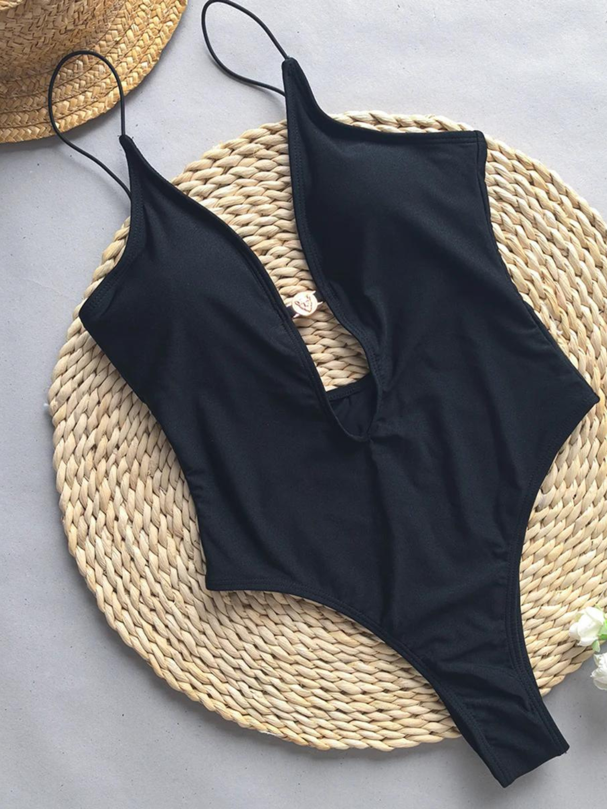 Black Jaguar One Piece Swimsuit