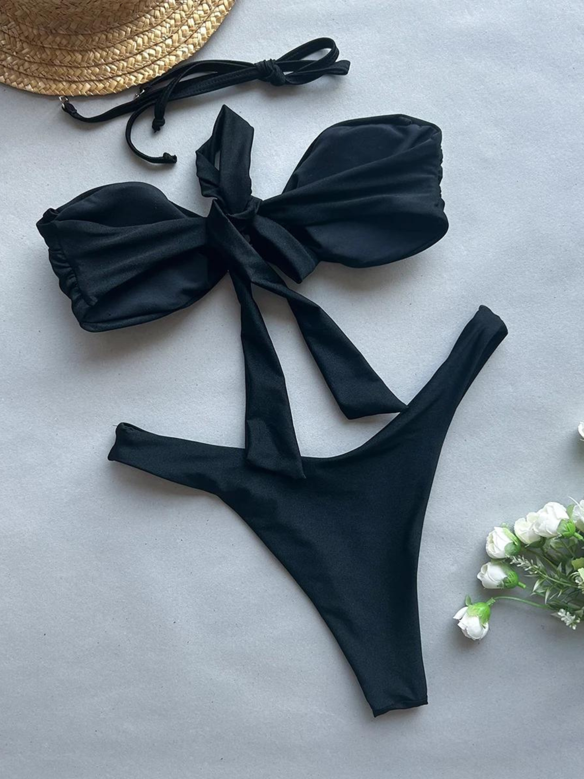 Union Bandeau Bikini Set