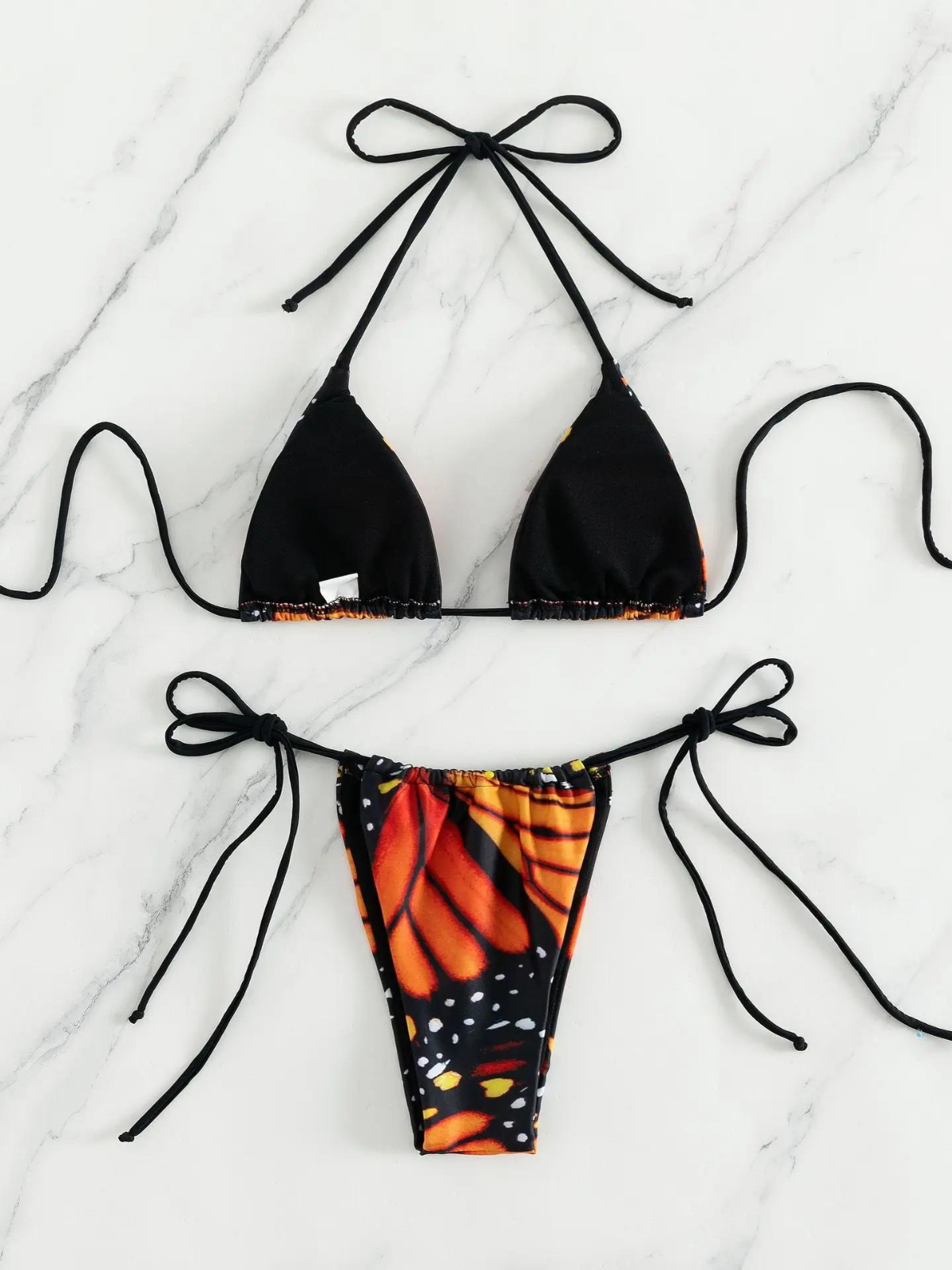 Butterfly Triangle Bikini Set