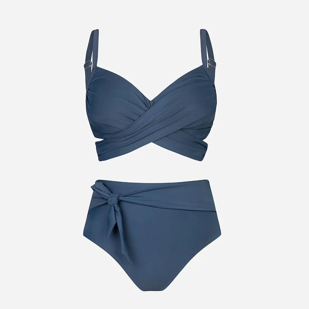 Aegean Twist Front Bikini Set