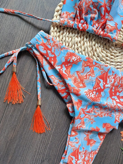 Coral Triangle Bikini Set