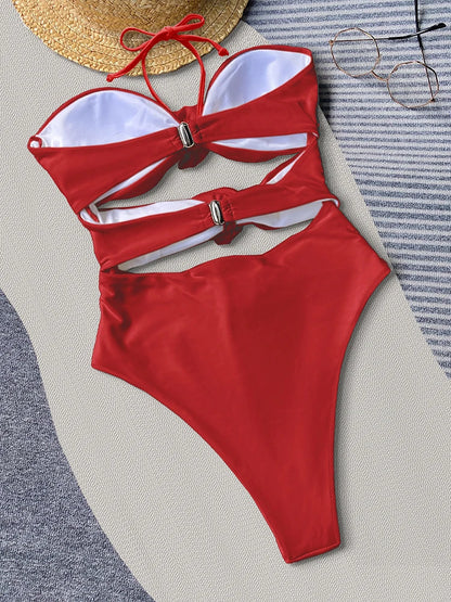 Roses One Piece Swimsuit